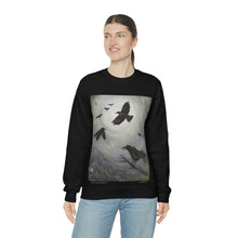 Load image into Gallery viewer, Sweatshirt 50/50 Cotton/Polyester, Medium-heavy fabric, Loose fit, true to size, Original art designs by Kerry Sandhu Art