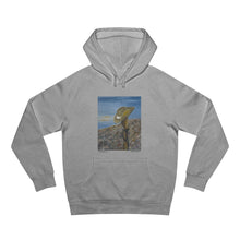 Load image into Gallery viewer, Hoodie 80/20 cotton/polyester anti-pill fleece, has a kangaroo pocket, sleeve cuff ribbing & is preshrunk by Kerry Sandhu Art