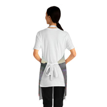 Load image into Gallery viewer, Apron - lightweight, silky finish 100% polyester, two front pockets. Many original artwork designs by Kerry Sandhu Art