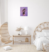 Load image into Gallery viewer, Original art celebrating the Divine Feminine, Female Empowerment, Sexuality, Sensuality & loving yourself by Kerry Sandhu Art