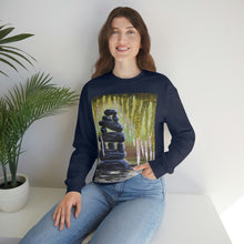 Load image into Gallery viewer, Sweatshirt 50/50 Cotton/Polyester, Medium-heavy fabric, Loose fit, true to size, Original art designs by Kerry Sandhu Art
