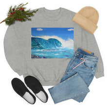 Load image into Gallery viewer, Sweatshirt 50/50 Cotton/Polyester, Medium-heavy fabric, Loose fit, true to size, Original art designs by Kerry Sandhu Art