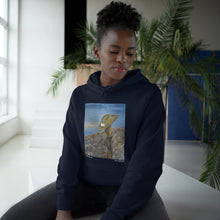Load image into Gallery viewer, Hoodie 80/20 cotton/polyester anti-pill fleece, has a kangaroo pocket, sleeve cuff ribbing & is preshrunk by Kerry Sandhu Art