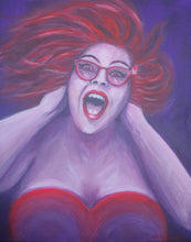 Load image into Gallery viewer, Original art celebrating the Divine Feminine, Female Empowerment, Sexuality, Sensuality & loving yourself by Kerry Sandhu Art