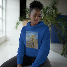 Load image into Gallery viewer, Hoodie 80/20 cotton/polyester anti-pill fleece, has a kangaroo pocket, sleeve cuff ribbing & is preshrunk by Kerry Sandhu Art