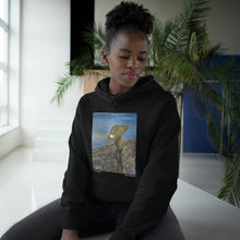 Load image into Gallery viewer, Hoodie 80/20 cotton/polyester anti-pill fleece, has a kangaroo pocket, sleeve cuff ribbing & is preshrunk by Kerry Sandhu Art