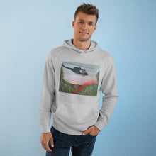 Load image into Gallery viewer, Hoodie 80/20 cotton/polyester anti-pill fleece, has a kangaroo pocket, sleeve cuff ribbing & is preshrunk by Kerry Sandhu Art