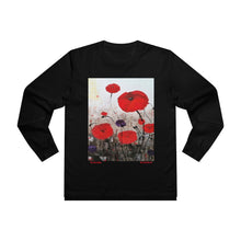 Load image into Gallery viewer, Regular fit crew neck, cuffed sleeves, elongated back. 100% preshrunk heavyweight cotton by Kerry Sandhu Art. 7 ANZAC designs