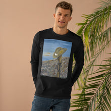 Load image into Gallery viewer, Regular fit crew neck, cuffed sleeves, elongated back. 100% preshrunk heavyweight cotton by Kerry Sandhu Art. 7 ANZAC designs
