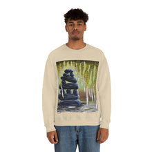 Load image into Gallery viewer, Sweatshirt 50/50 Cotton/Polyester, Medium-heavy fabric, Loose fit, true to size, Original art designs by Kerry Sandhu Art