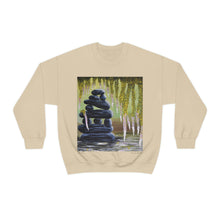 Load image into Gallery viewer, Sweatshirt 50/50 Cotton/Polyester, Medium-heavy fabric, Loose fit, true to size, Original art designs by Kerry Sandhu Art