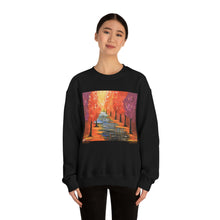 Load image into Gallery viewer, Sweatshirt 50/50 Cotton/Polyester, Medium-heavy fabric, Loose fit, true to size, Original art designs by Kerry Sandhu Art