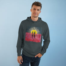 Load image into Gallery viewer, Hoodie 80/20 cotton/polyester anti-pill fleece, has a kangaroo pocket, sleeve cuff ribbing & is preshrunk by Kerry Sandhu Art