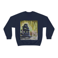 Load image into Gallery viewer, Sweatshirt 50/50 Cotton/Polyester, Medium-heavy fabric, Loose fit, true to size, Original art designs by Kerry Sandhu Art