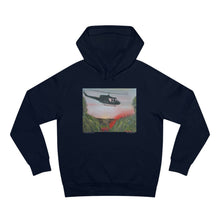 Load image into Gallery viewer, Hoodie 80/20 cotton/polyester anti-pill fleece, has a kangaroo pocket, sleeve cuff ribbing & is preshrunk by Kerry Sandhu Art