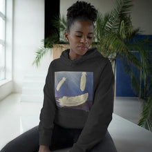 Load image into Gallery viewer, Hoodie 80/20 cotton/polyester anti-pill fleece, has a kangaroo pocket, sleeve cuff ribbing & is preshrunk by Kerry Sandhu Art