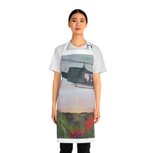 Load image into Gallery viewer, Apron - lightweight, silky finish 100% polyester, two front pockets. Many original artwork designs by Kerry Sandhu Art