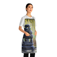 Load image into Gallery viewer, Apron - lightweight, silky finish 100% polyester, two front pockets. Many original artwork designs by Kerry Sandhu Art