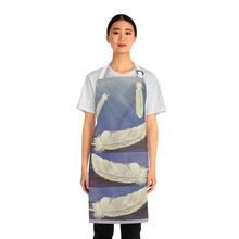 Load image into Gallery viewer, Apron - lightweight, silky finish 100% polyester, two front pockets. Many original artwork designs by Kerry Sandhu Art