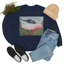 Load image into Gallery viewer, Sweatshirt 50/50 Cotton/Polyester, Medium-heavy fabric, Loose fit, true to size, Original art designs by Kerry Sandhu Art