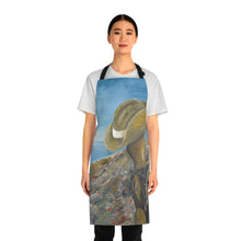 Load image into Gallery viewer, Apron - lightweight, silky finish 100% polyester, two front pockets. Many original artwork designs by Kerry Sandhu Art