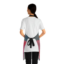 Load image into Gallery viewer, Apron - lightweight, silky finish 100% polyester, two front pockets. Many original artwork designs by Kerry Sandhu Art