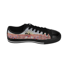 Load image into Gallery viewer, Extremely comfortable canvas sneakers with a high quality print are made to last and to impress by Kerry Sandhu Art