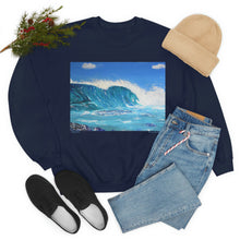 Load image into Gallery viewer, Sweatshirt 50/50 Cotton/Polyester, Medium-heavy fabric, Loose fit, true to size, Original art designs by Kerry Sandhu Art