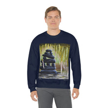 Load image into Gallery viewer, Sweatshirt 50/50 Cotton/Polyester, Medium-heavy fabric, Loose fit, true to size, Original art designs by Kerry Sandhu Art