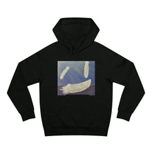 Load image into Gallery viewer, Hoodie 80/20 cotton/polyester anti-pill fleece, has a kangaroo pocket, sleeve cuff ribbing & is preshrunk by Kerry Sandhu Art