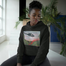 Load image into Gallery viewer, Hoodie 80/20 cotton/polyester anti-pill fleece, has a kangaroo pocket, sleeve cuff ribbing & is preshrunk by Kerry Sandhu Art