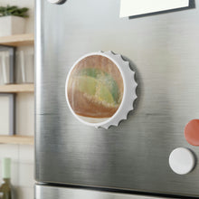 Load image into Gallery viewer, Plastic exterior w/ metallic bottom, magnetic back, 2 different opening mechanisms, matte finish. Art by Kerry Sandhu Art