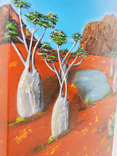 Load image into Gallery viewer, Original painting beautifully captures the uniqueness of the sacred Australian Outback landscape by Kerry Sandhu Art