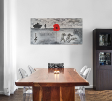 Load image into Gallery viewer, 'Brothers in Arms' This very special commissioned piece for an ex serving member of the British Military by Kerry Sandhu Art