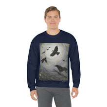 Load image into Gallery viewer, Sweatshirt 50/50 Cotton/Polyester, Medium-heavy fabric, Loose fit, true to size, Original art designs by Kerry Sandhu Art