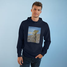 Load image into Gallery viewer, Hoodie 80/20 cotton/polyester anti-pill fleece, has a kangaroo pocket, sleeve cuff ribbing & is preshrunk by Kerry Sandhu Art
