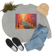 Load image into Gallery viewer, Sweatshirt 50/50 Cotton/Polyester, Medium-heavy fabric, Loose fit, true to size, Original art designs by Kerry Sandhu Art
