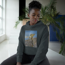 Load image into Gallery viewer, Hoodie 80/20 cotton/polyester anti-pill fleece, has a kangaroo pocket, sleeve cuff ribbing & is preshrunk by Kerry Sandhu Art