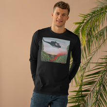 Load image into Gallery viewer, Regular fit crew neck, cuffed sleeves, elongated back. 100% preshrunk heavyweight cotton by Kerry Sandhu Art. 7 ANZAC designs
