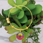 Original ANZAC Day artwork honouring past & present service personnel & animals s/steel bangle & charm by Kerry Sandhu Art