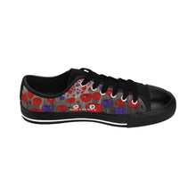 Load image into Gallery viewer, Extremely comfortable canvas sneakers with a high quality print are made to last and to impress by Kerry Sandhu Art