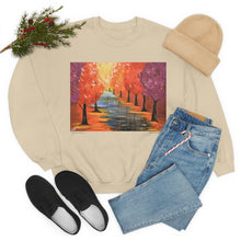 Load image into Gallery viewer, Sweatshirt 50/50 Cotton/Polyester, Medium-heavy fabric, Loose fit, true to size, Original art designs by Kerry Sandhu Art