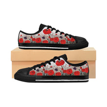 Load image into Gallery viewer, Extremely comfortable canvas sneakers with a high quality print are made to last and to impress by Kerry Sandhu Art