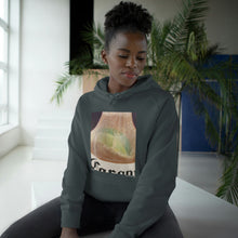 Load image into Gallery viewer, Hoodie 80/20 cotton/polyester anti-pill fleece, has a kangaroo pocket, sleeve cuff ribbing & is preshrunk by Kerry Sandhu Art