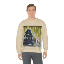 Load image into Gallery viewer, Sweatshirt 50/50 Cotton/Polyester, Medium-heavy fabric, Loose fit, true to size, Original art designs by Kerry Sandhu Art