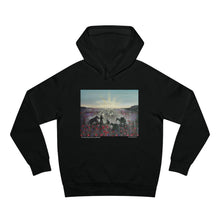 Load image into Gallery viewer, Hoodie 80/20 cotton/polyester anti-pill fleece, has a kangaroo pocket, sleeve cuff ribbing & is preshrunk by Kerry Sandhu Art