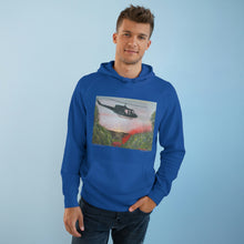 Load image into Gallery viewer, Hoodie 80/20 cotton/polyester anti-pill fleece, has a kangaroo pocket, sleeve cuff ribbing & is preshrunk by Kerry Sandhu Art