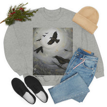 Load image into Gallery viewer, Sweatshirt 50/50 Cotton/Polyester, Medium-heavy fabric, Loose fit, true to size, Original art designs by Kerry Sandhu Art