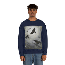 Load image into Gallery viewer, Sweatshirt 50/50 Cotton/Polyester, Medium-heavy fabric, Loose fit, true to size, Original art designs by Kerry Sandhu Art