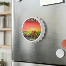 Load image into Gallery viewer, Plastic exterior w/ metallic bottom, magnetic back, 2 different opening mechanisms, matte finish. Art by Kerry Sandhu Art